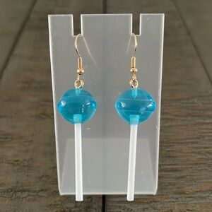 Blue Suckers Earrings, New